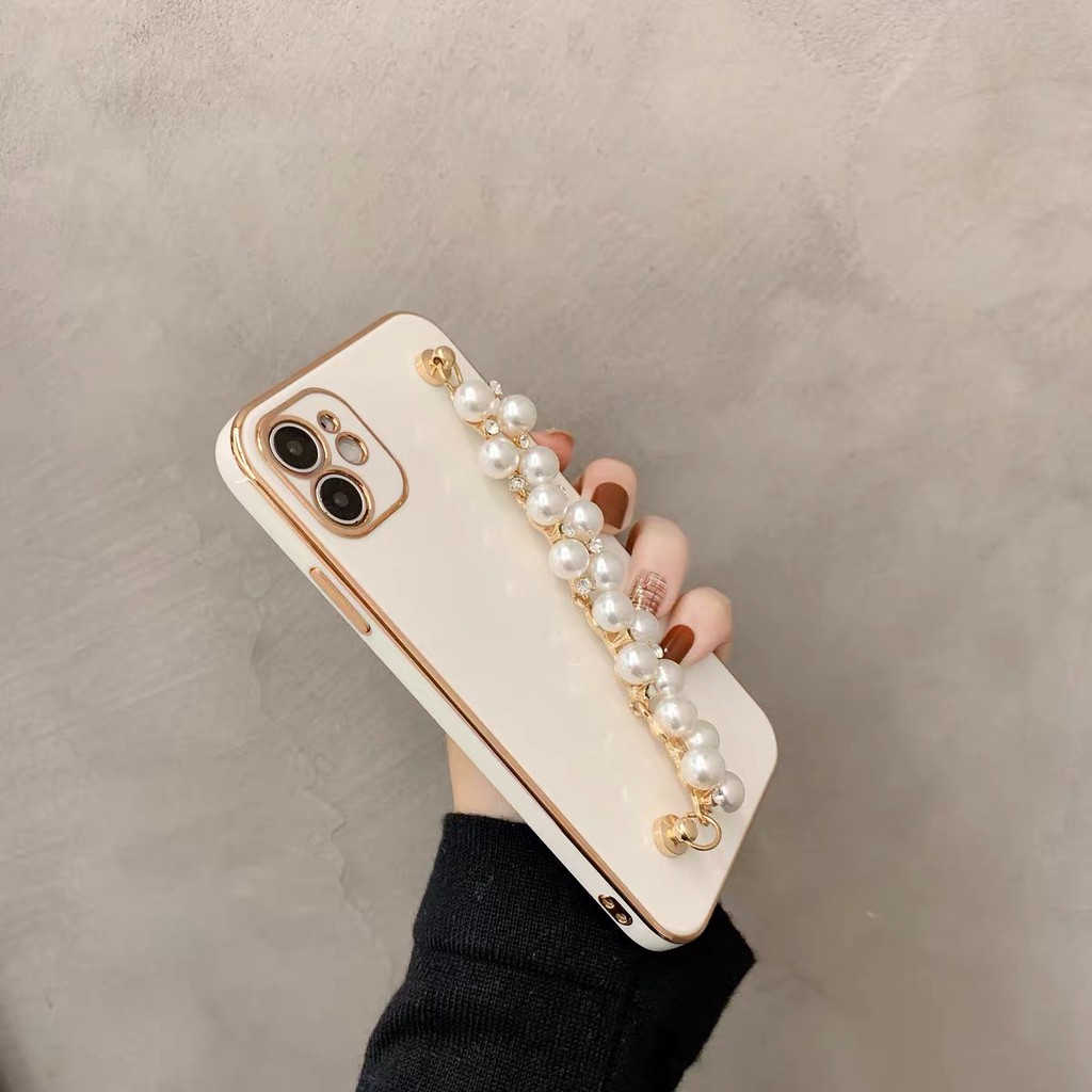 Ốp điện thoại Mềm Có Dây Đeo Cho Iphone 7 8 7plus 8plus 11 11 Pro 11 Promax 12 12 Pro 12 Promax