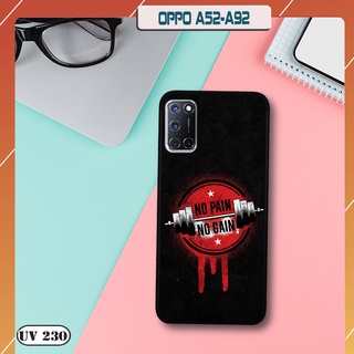 Ốp lưng nhám in hình 3d oppo a52/ a92
