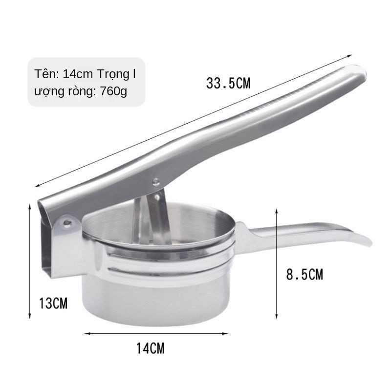 Thiết bị ép nước tăng độ đặc rau quả inox Máy khử trái cây bằng tay