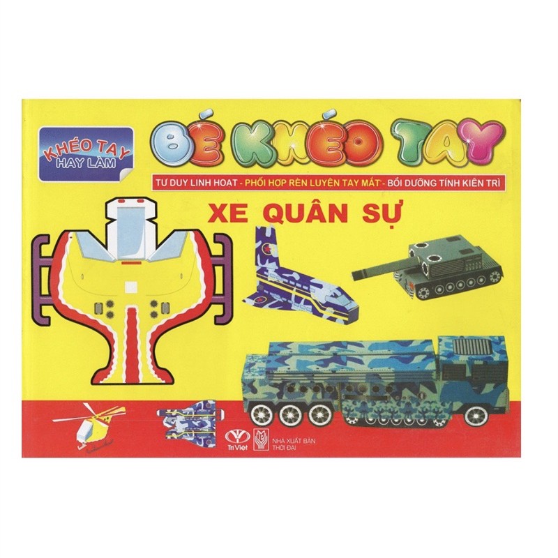 Sách - Bé Khéo Tay - Xe Quân Sự