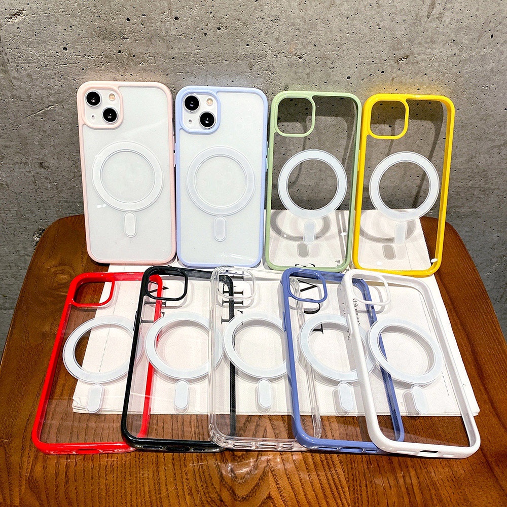 Ốp Điện Thoại Mạ Nam Châm Kèm Giá Đỡ Sạc Không Dây Cho iPhone 13 12 11 Pro Max X XS XS Max XR 12 13 Mini 7 8 Plus SE 2020 2022