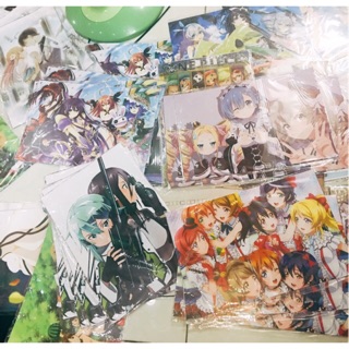 Poster Anime A3 1 set gồm 8 tranh