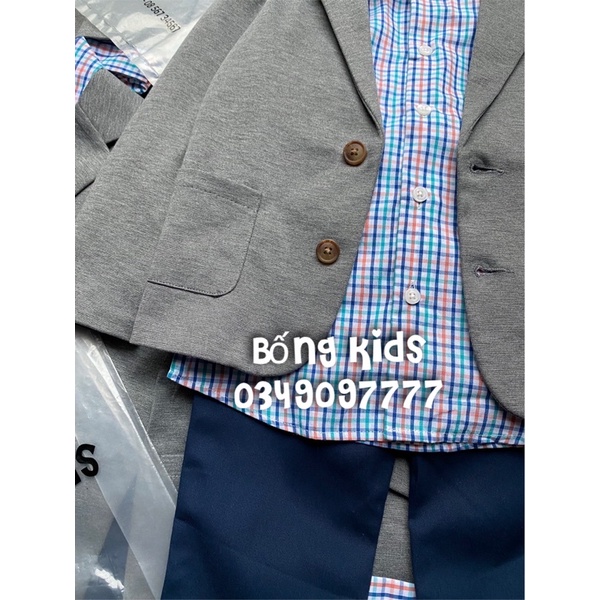 Set 2 Món Veston Bé Trai Công Tử WonderNation (không quần)