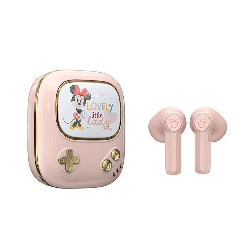 Tai Nghe Bluetooth 5.2 Không Dây Chống Nước Kiểu Dáng Thể Thao Disney FX-996