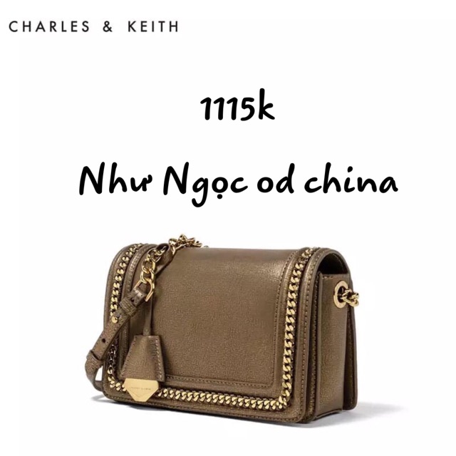 Túi  Chảles&keith [ trả od]
