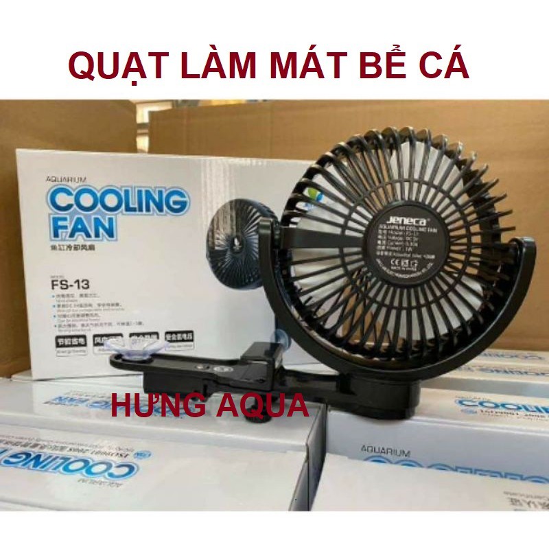 Quạt tản nhiệt - quạt làm mát bể thủy sinh COOLING FAN Jeneca FS-13 xoay 360 độ và BOYU FS-120 cao cấp (chính hãng)