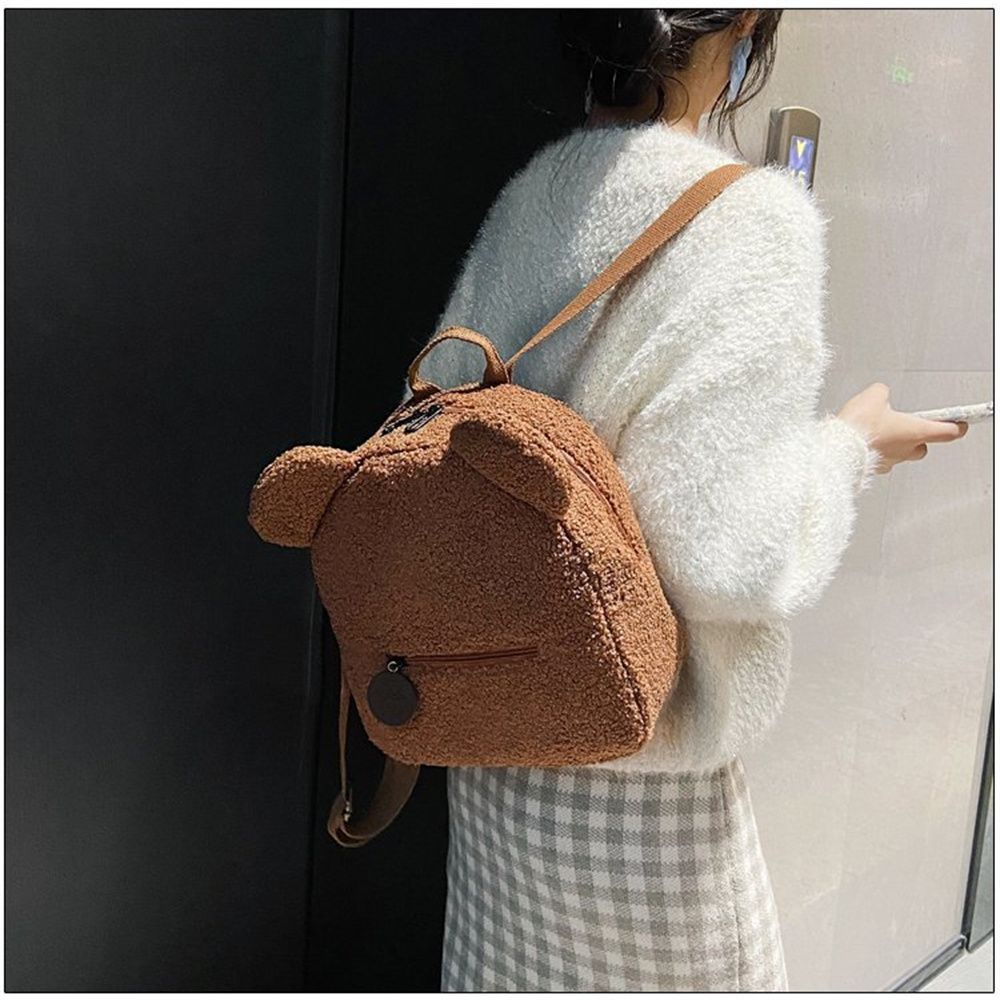 Ba lô mini đa năng hình gấu dễ thương