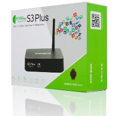 Android Tivi Box Kiwi S3 Plus - RAM 2GB