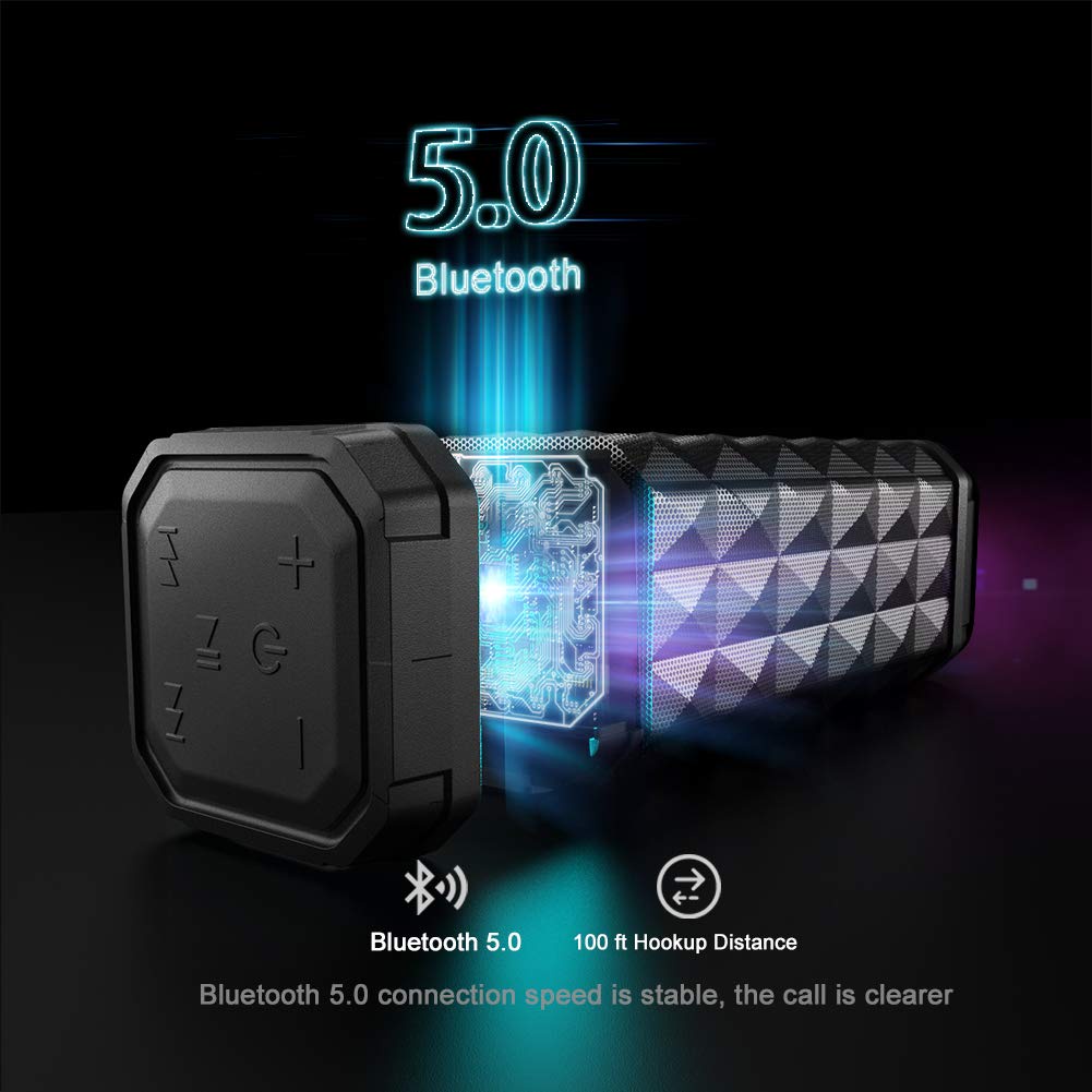 Loa bluetooth cao cấp BUGANI M99 Âm thanh cực chuẩn (pin 1500mAh, sử dụng 10h, công suất 16W) (Đen)