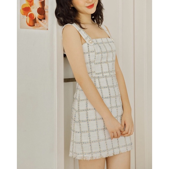 💕 Set đồ yếm Tweed Pinafore💕