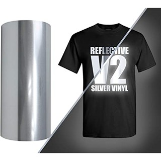 Decal Phản Quang Bạc ép nhiệt lên vải