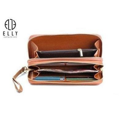 Ví nữ cầm tay cao cấp da thật ELLY – EV54