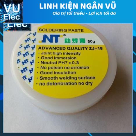 Mỡ Hàn loại tốt Nhật paste 50g - Mỡ hàn thiếc 80Gram