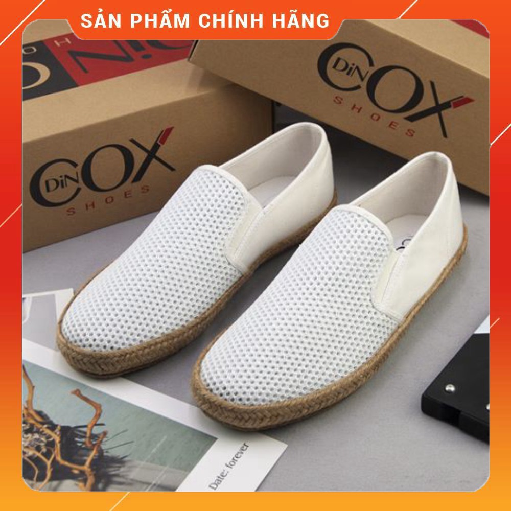 ĐẲNG CẤP TT [COX] GIày Lười Vải Cox Shoes White 831 CHÍNH HÃNG & | BigBuy360 - bigbuy360.vn