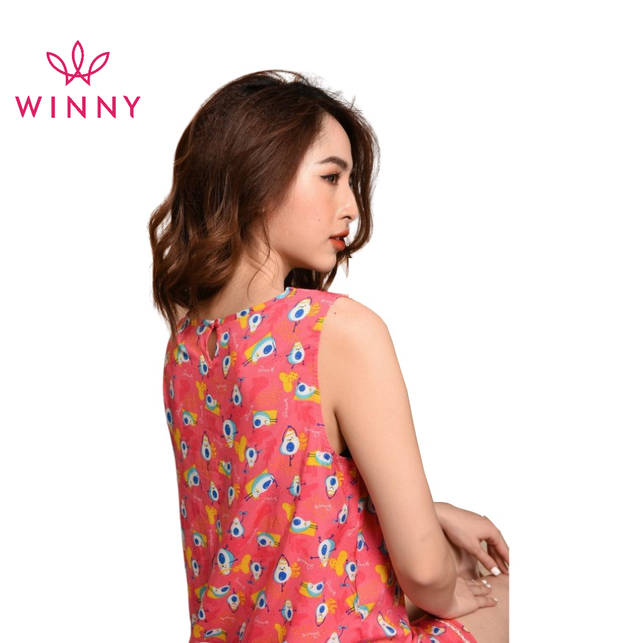 Bộ đồ mặc nhà quần cộc nữ Winny   1MNLA20136B