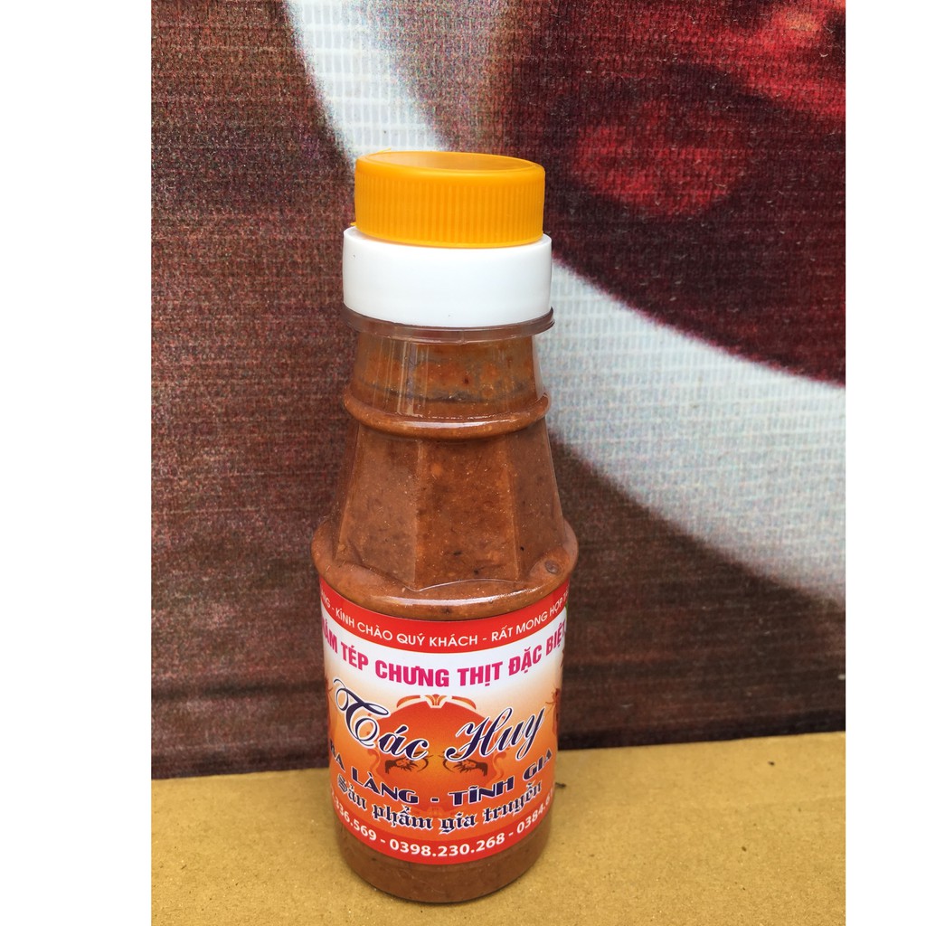 Mắm tép chưng thịt Ba Làng - Thanh Hóa chai 120ml