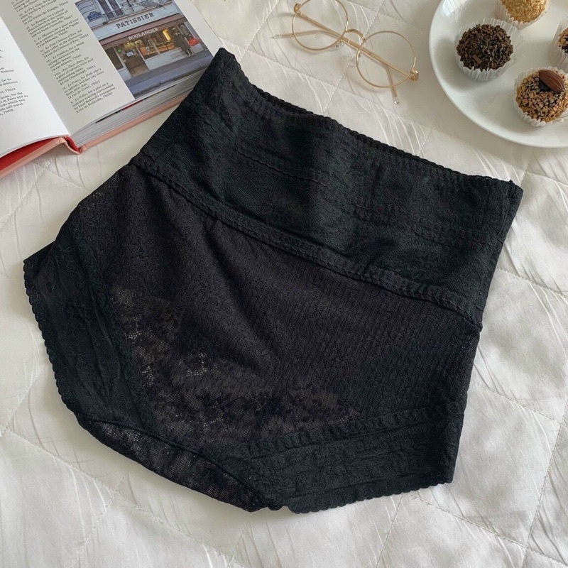QUẦN lót GEN NỊT BỤNG 88188 cao cấp phối ren đẹp sexy ôm bụng chống cuộn
