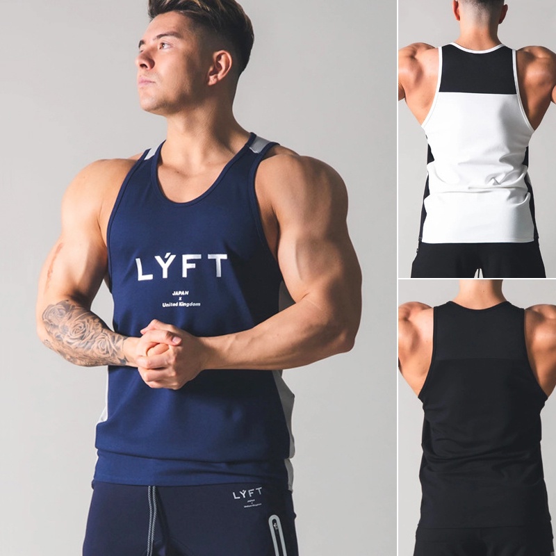 Áo Ba Lỗ Thể Thao Thấm Hút Mồ Hôi Nhanh Size M-3XL Cho Nam
