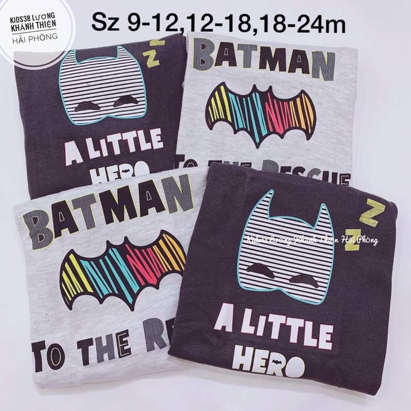 [GEO UK] SET 2 bộ Geo UK batman cho bé trai săn sale