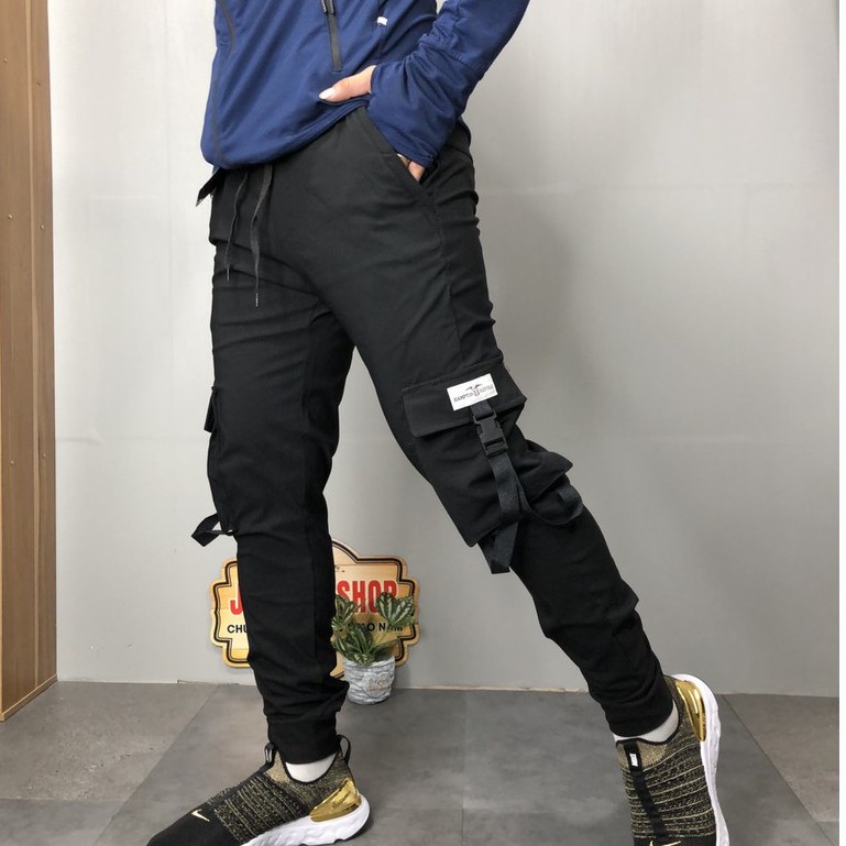 Quần jogger kaki Nam Túi Hộp Thời Trang Nam