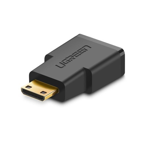 Đầu Chuyển Đổi Mini HDMI Sang HDMI UGREEN 20101 - Mini HDMI To HDMI ÂM - Hàng Chính Hãng - 20101