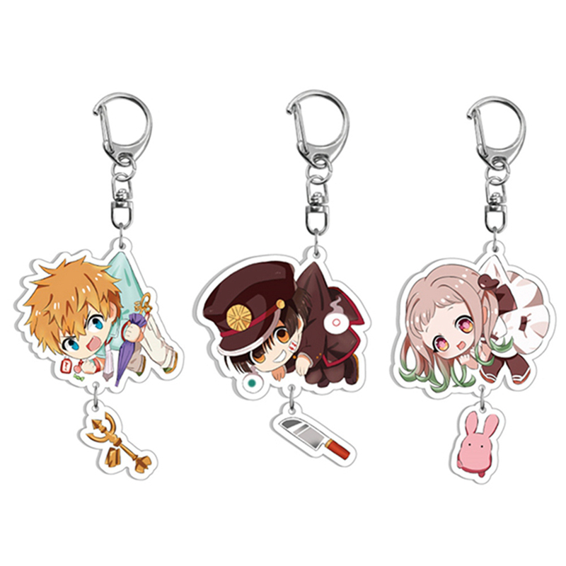 Móc Khóa Hình Nhân Vật Anime Dễ Thương