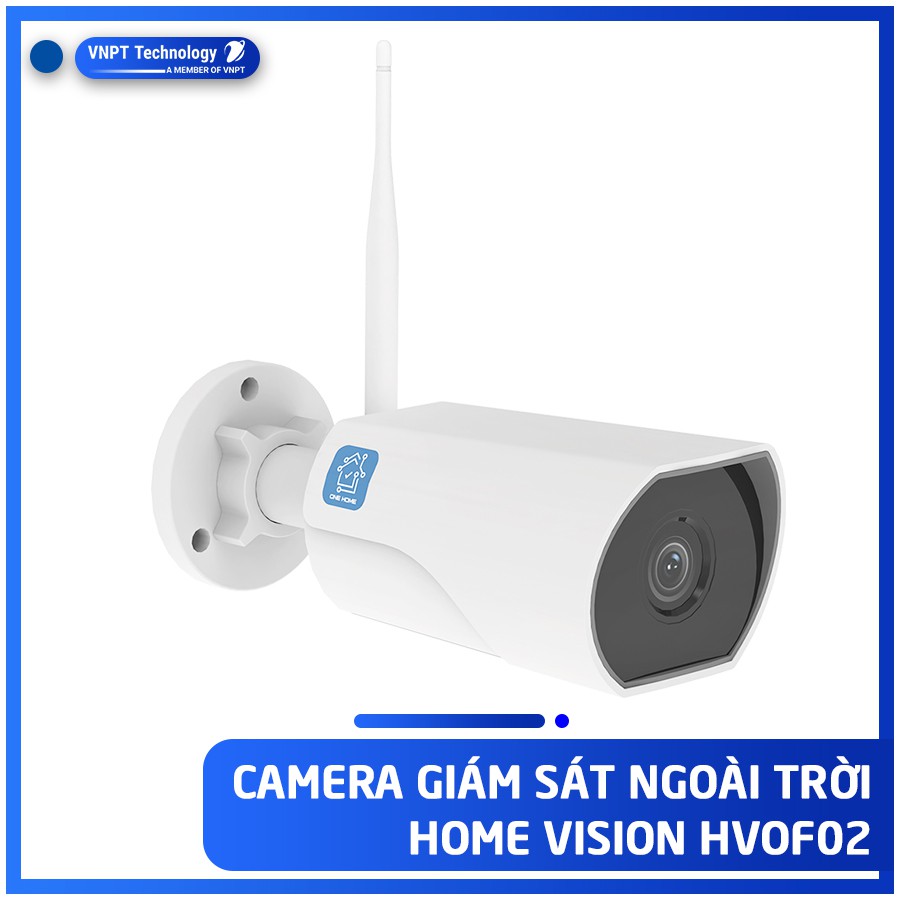 Camera IP Wifi ngoài trời VNPT Technology ONE HOME 2 phiên bản chống nước kèm thẻ 16Gb hàng Việt Nam