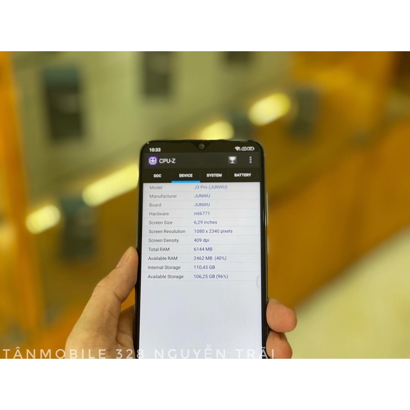 Điện thoại Ram6gb/128gb 2sim BD Sharing J3 Pro máy mới full hộp giá rẻ