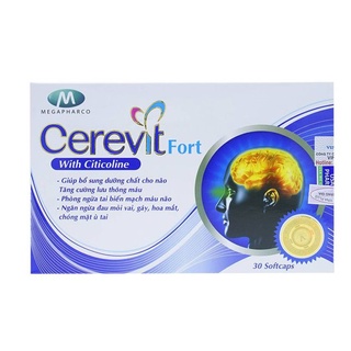 Viên Uống Bổ Não Cerevit Fort - Đông Anh Pharmart