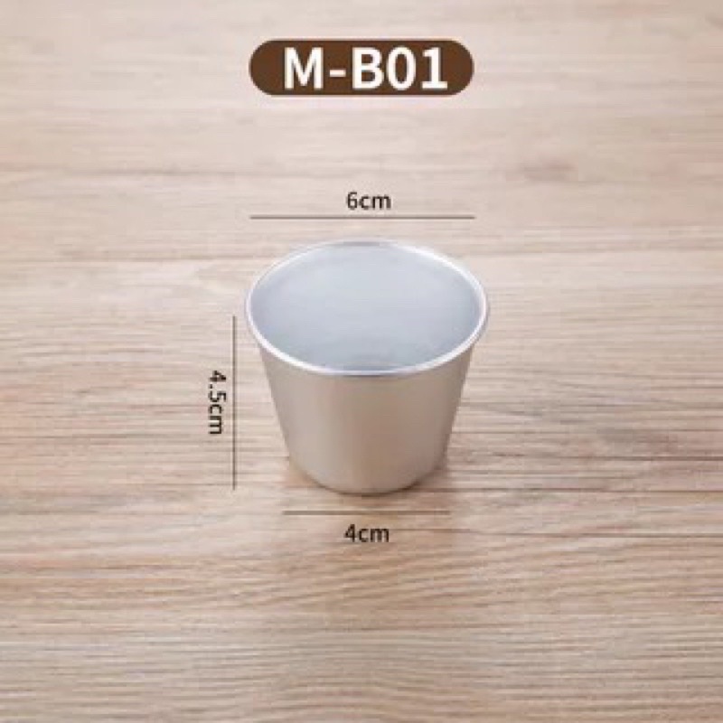 Cốc nhôm B01