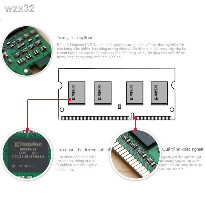 ♀Mô-đun bộ nhớ Kingston DDR4 2400 2666 3200 máy tính xách tay 8G tương thích với 2133