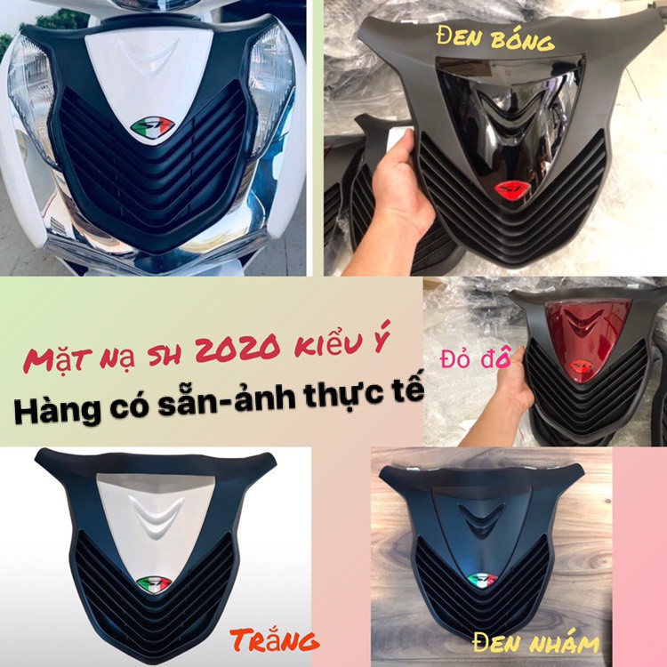 Mặt nạ xe SH(2020-2021-2022) 125 150 kiểu Ý.