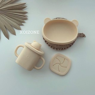 Bát ăn dặm silicon Bluemama Hàn Quốc mẫu mới