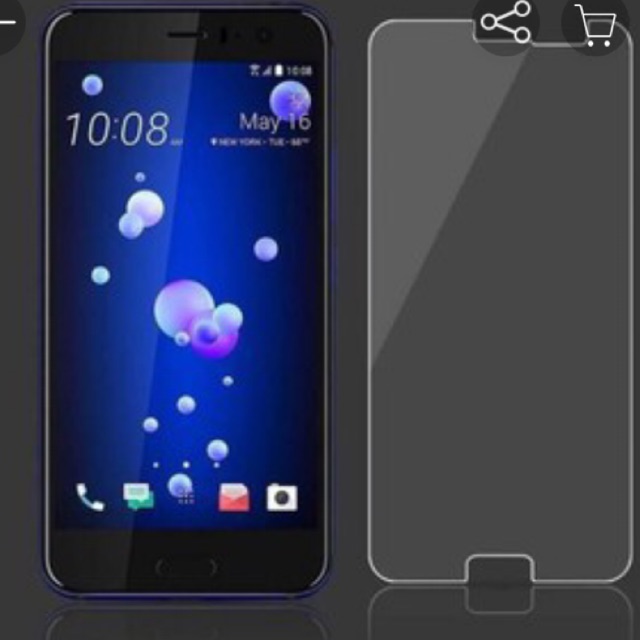 Kính cường lực Trong suốt máy Htc U11