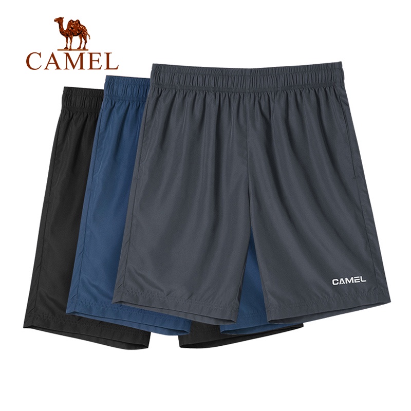 Quần ngắn Camel thể thao ống rộng thời trang năng động dành cho nam