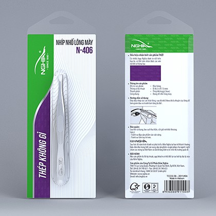 Nhíp Kềm Nghĩa N-406
