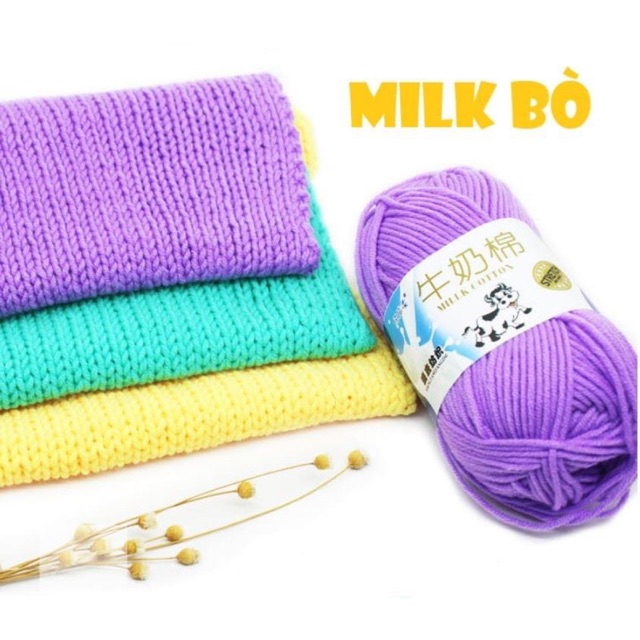 Len Milk Bò (Bảng Màu 1: 01 - 47)