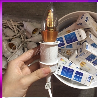 Bóng đèn Led 5W treo lồng đèn(tiết kiệm điện có chuôi)