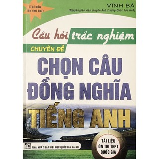 Sách - (Combo 5 cuốn) Câu Hỏi Trắc Nghiệm Chuyên Đề Tiếng Anh - Vĩnh Bá