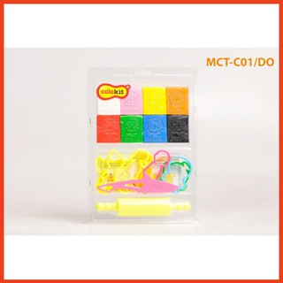 BỘ SÁP NẶN 8 MÀU CÓ KHUÔN DORAEMON MCT-C01/DO - COLOKIT
