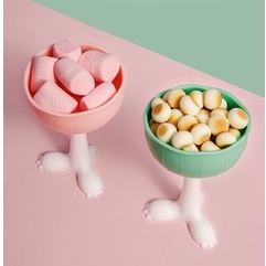 Đồ chơi gặm nướu hình nấm slicol, Shop Bố Sam, 2in1 khay để đồ ăn dặm kèm hộp đựng an toàn, hình dạng dễ thương.