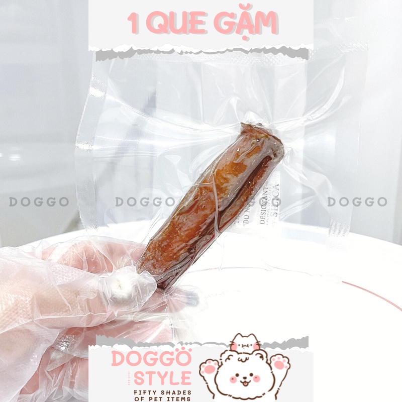 Treat Bánh Thưởng Cho Chó Pín Bò Sấy Khô DOGGOSTYLE Bully Sticks Homemade Không Chất Bảo Quản 50G