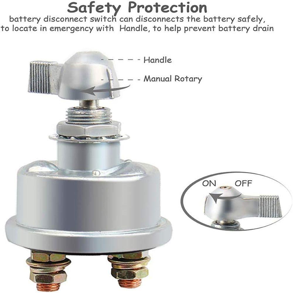 Công Tắc Ngắt Kết Nối Pin 12 / 24V ATV