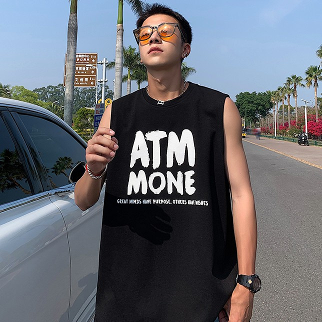 Áo thun sát nách thời trang phong cách năng động dành cho nam