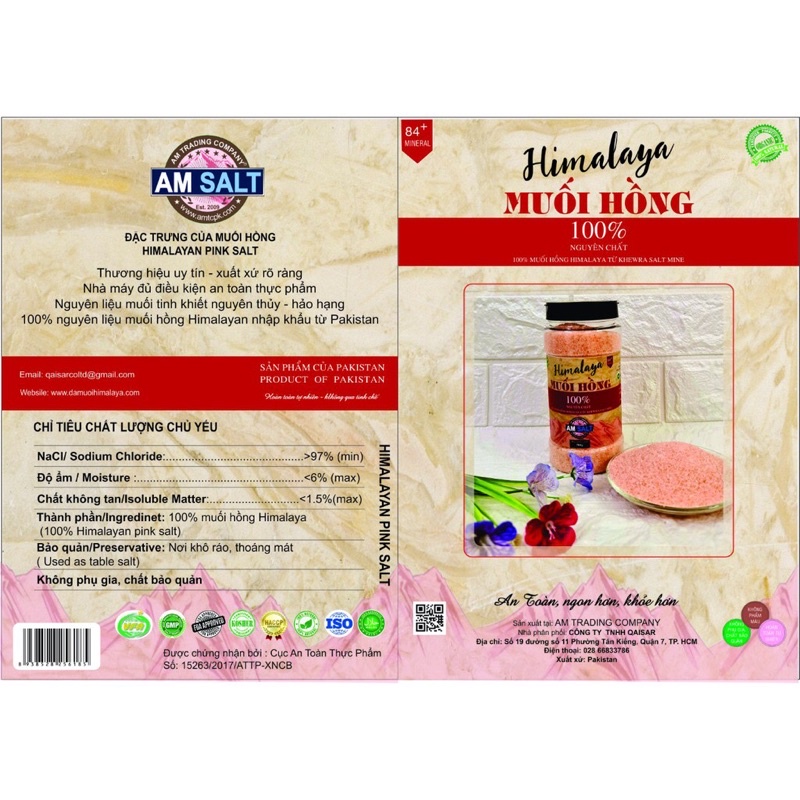 MUỐI HỒNG HYMALAYA