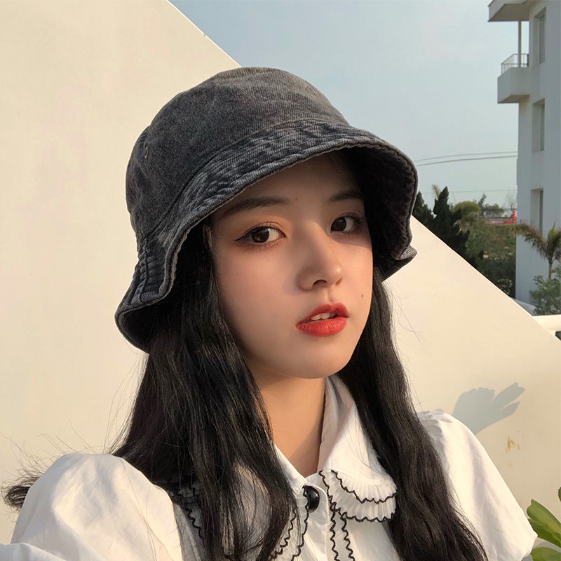 Nón Tai Bèo Kiểu Cao Bồi Hàn Quốc Thời Trang Xuân Hè Cho Nữ Dễ Phối Đồ