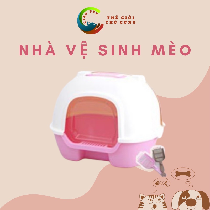 Nhà vệ sinh cho mèo cao cấp