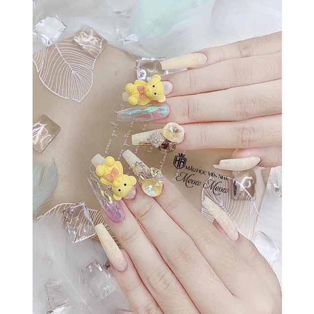 [PHỤ KIỆN NAILS]Set phụ kiện  16 con