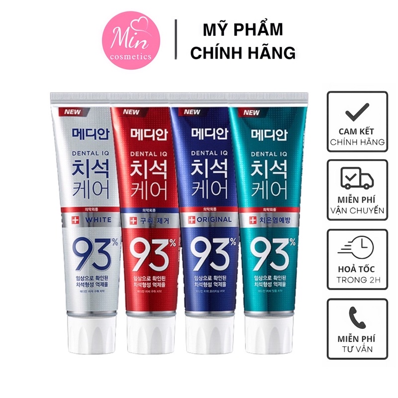 Kem Đánh Răng Median 93% Paste 120gr