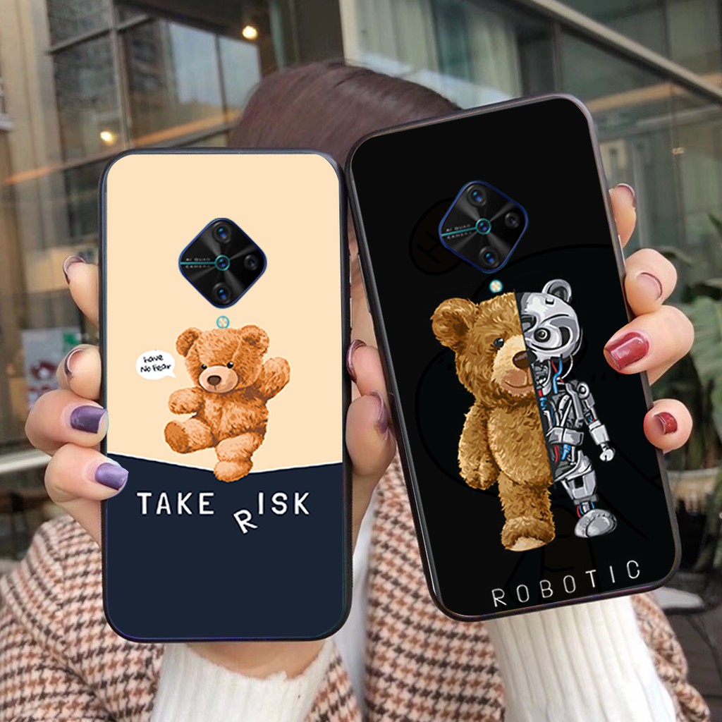 ỐP LƯNG VIVO S1/S1 PRO HÌNH GẤU BEER MẪU CỰC ĐÁNG YÊU-ĐA DẠNG MÀU SẮC